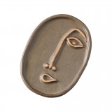 SMALL GREY FACE TRAY